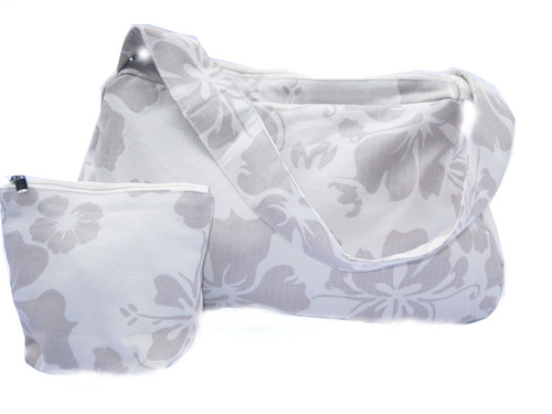 Cotton Ladies Shoulder bag with Change purse