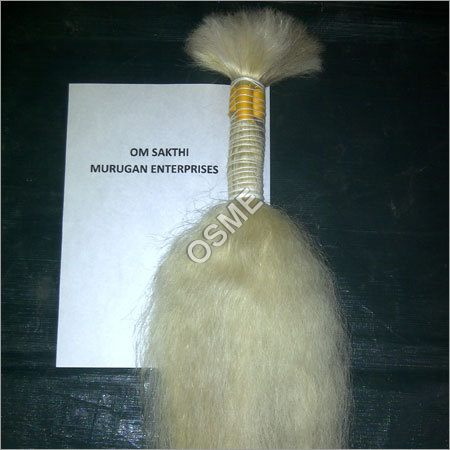 Pure White Bulk Hair