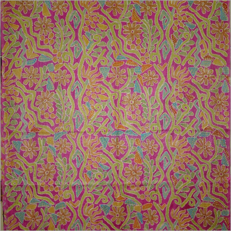 Tasser Hand painting All Over Material