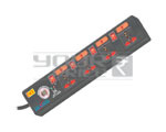 4 Way Universal Spike Suppressor with Individual Fuse Switch & Child Safety Shutter