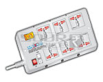6 Outlet Universal Spike Protector
