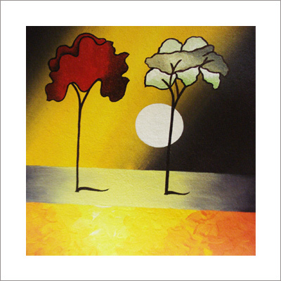 Mix Media Canvas Paintings