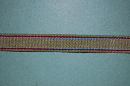 19 mm Elastic Heavy-Duty Pista - Elastic Material, 19 mm Width, Maroon and White Lining | Durable, Knitted, Heavy Weight