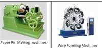 PAPER PIN MAKING MACHINES,WIRE FORMING MACHINES