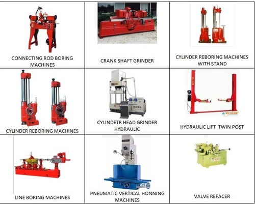 CYLINDER AND CONNECTING ROD REBORING MACHINES