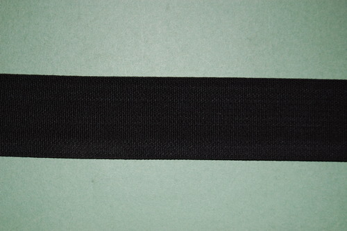 38 mm Elastic Band - Heavy Duty Black, Strong Elasticity, Durable, High Tensile Strength
