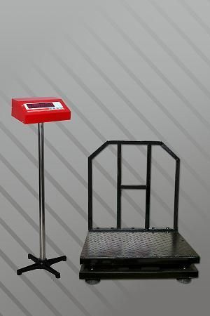 Red/Black Platform Scale