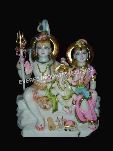 Shiv Parvati Statues