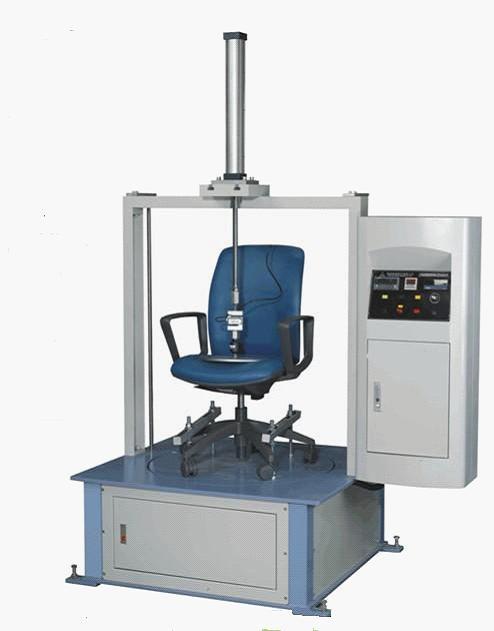 Chair Swivel Testing Machine - 102kg Load, 5-15 RPM, 120,000 Cycles | Pneumatic Force Measurement, Automatic Stop, BIFMA Compliant, Safety Cover