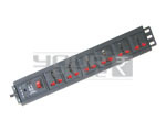6 OUTLET UNIVERSAL POWER STRIP 5 Amp (METAL BODY)