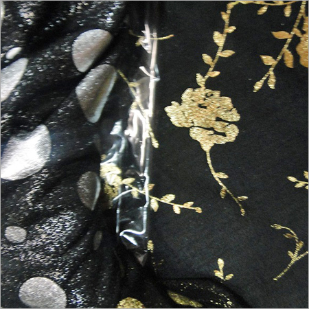 Decorative Printed Foil Fabric