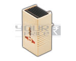 Voltage Convertor - 1600w (Converts 220v to 110v)(non sinusoidal wave form)with Child Safety Shutter