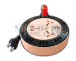 UNIVERSAL EXTENSION BOX WITH FUSE & CHILD SAFETY SHUTTER - 2 PIN X 5 MTR'S