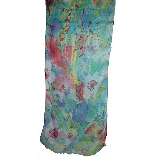 Chiffon Printed  Stoles