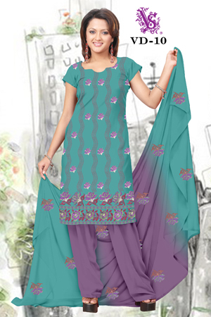 Salwar Suits with Dupatta work