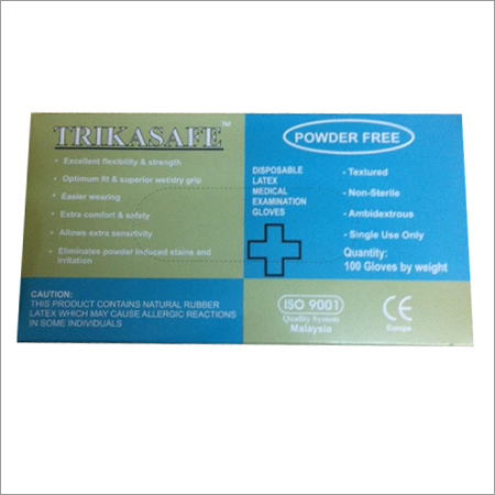 Powder Free Medical Examination Gloves