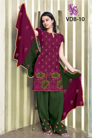 party wear suits with heavy dupatta
