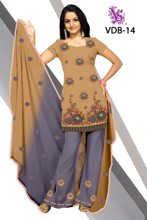 Salwar-Dupatta Work Heavy Suits