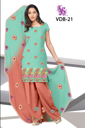 Salwar-Dupatta Work Heavy Suits