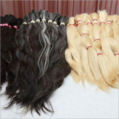 Bleached Weft Hair