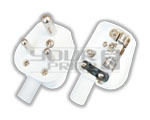 3 Pin AC Mains Cord with Ceramic Fuse (5 AMP) (3 X 0.75 mmA ) - 1.5 Meters