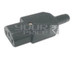 3 PIN AC Socket/ Connector for Computer Supply