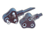 3 PIN Extension Cord 14/36" AWG - 1.8 Meters, PVC Material, Black | Easy Connection, Reliable Power, Durable Cord