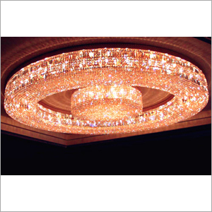 Modern Look Chandeliers - Material: Glass