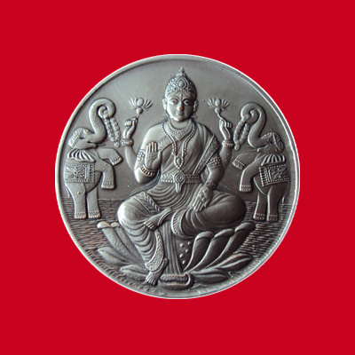 Maa Lakshimi Silver Coins
