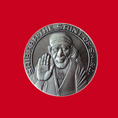 Shri Sai Baba Silver Coins