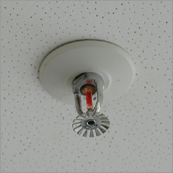 Sprinkler System - Metal & Plastic, White, Activation 68â°c | Fire Safety, Life Safety, Property Protection