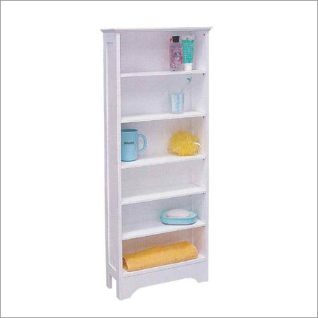 White Bathroom Floor Cabinet