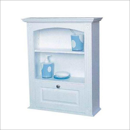 White Wood Bathroom Cabinet