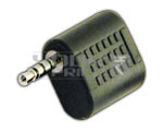 4 Pole EP Stereo Plug 2.5 mm to 4 Pole EP Stereo Socket 2.5 mm Connector