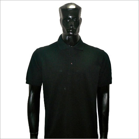 Mens cotton pique Polo T Shirts solid colour