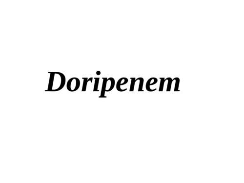 Doripenem - Powder for Injection, C16H22N4O7S | Broad Spectrum, Potent Antibiotic, Reduced Resistance