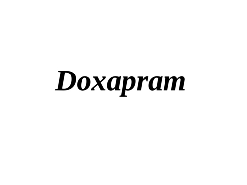 Doxapram