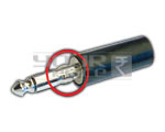 1/4" Mono Plug Connector Spring - Ground 