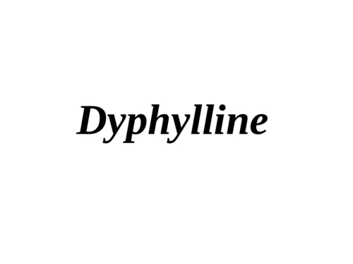 Dyphylline - White Crystalline Powder, C12H14N4O3 | Bronchodilation, Airway Relaxation, Asthma Relief