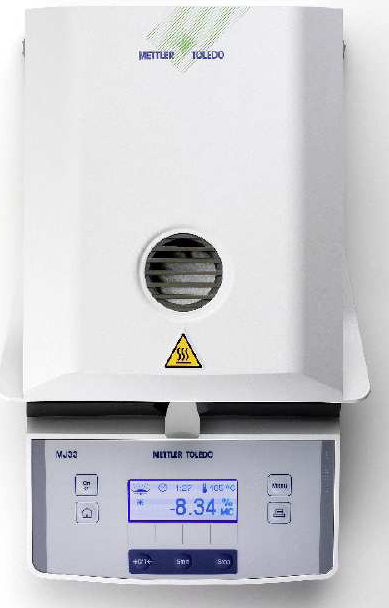 MOISTURE ANALYSER - 230x360x150 mm White Temp 50-160Â°C | Accurate Results LCD Display RS232C Interface External Printer