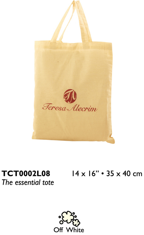 Essential Tote Printed Jute Bag