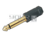 TS P-38 Mono Plug to EP Stereo Socket Connector 