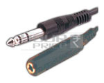 P-38 Stereo Plug to P-38 Stereo Socket Cord Heavy Duty