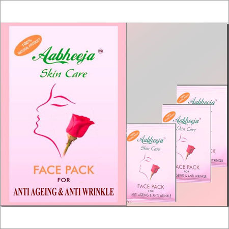 Face Pack For Anti Ageing and Anti Wrinkle