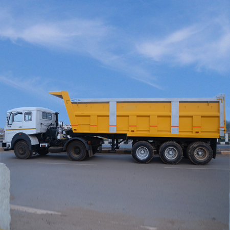High Lift Tip Trailer