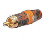 RCA Connector Fancy Cap Gold Plated Heavy Duty
