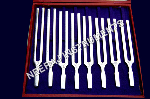 Steel Tuning Fork Set