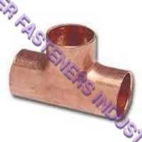 Copper Tee Fitting - 3/4 Inch Diameter | Durable, Corrosion-resistant, Ideal For Plumbing Applications