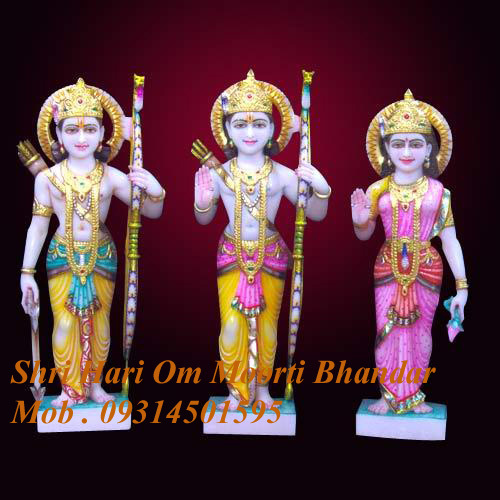 Marble Rampariwar Statue