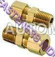 Brass Compression Male Connector